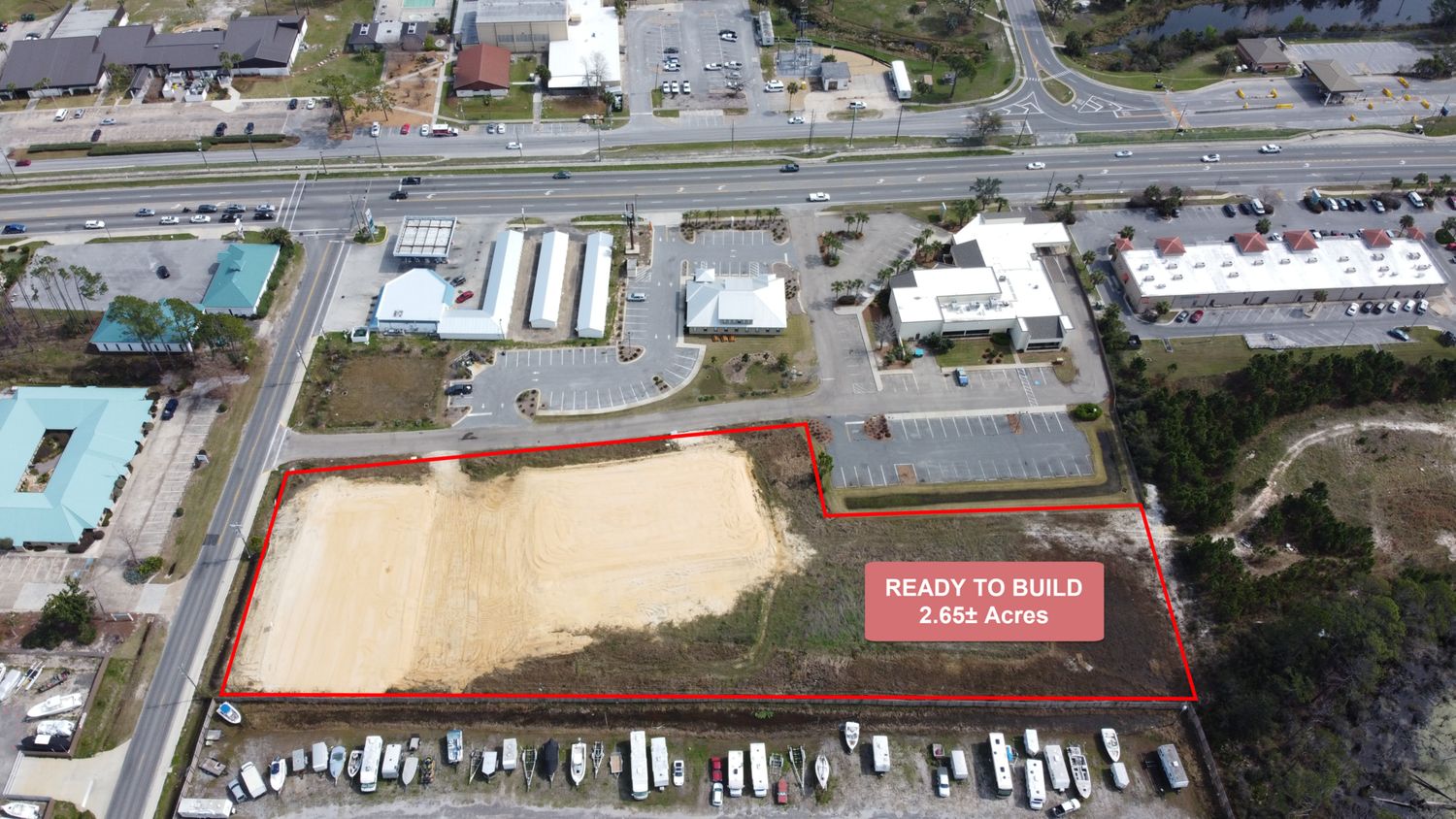 Build to Suit Warehouse: 7209 Laird Street, Panama City Beach, FL 32408